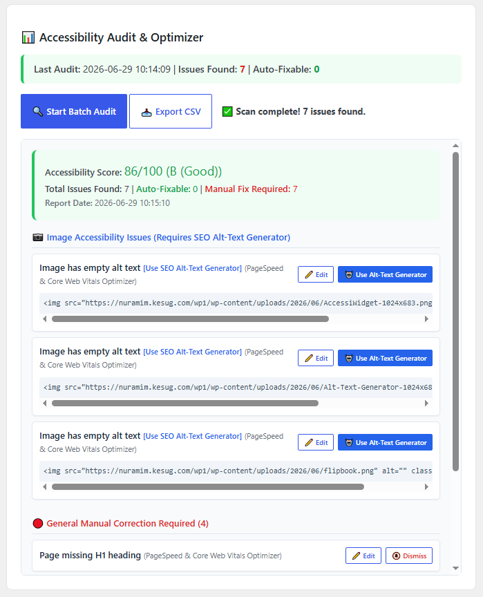 Chimpjar AccessiWidget - WordPress Web Accessibility Plugin